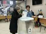 В Единый день голосования на участке проголосовала  100-летняя гусевчанка