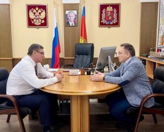 Состоялась очередная рабочая встреча депутата ГД Игоря Николаевича Игошина с губернатором Владимирской области Александром Александровичем Авдеевым Состоялась очередная рабочая встреча депутата ГД Игоря Николаевича Игошина с губернатором Владимирской области Александром Александровичем Авдеевым
