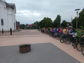 В Гусь-Хрустальном прошёл традиционный велопробег по местам военных госпиталей