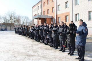 В МО МВД России «Гусь-Хрустальный» прошло торжественное мероприятие, посвященное Дню защитника Отечества В МО МВД России «Гусь-Хрустальный» прошло торжественное мероприятие, посвященное Дню защитника Отечества