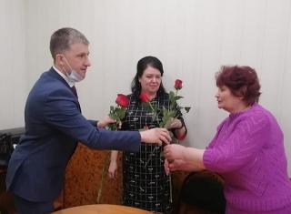 Глава города Алексей Соколов поздравил председателей КТОСов с наступающим праздником весны