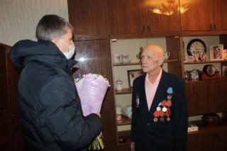 Свой 95-летний юбилей отметил участник боевых действий Александр Иванович Гужков