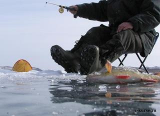 Любителям зимней рыбалки: соблюдайте правила безопасности на водоемах!