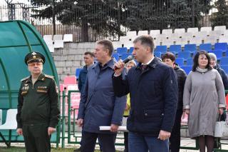 Глава города Алексей Соколов принял участие в церемонии открытия военно-спортивной игры «Зарница»