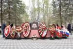 В память погибшим в Великой Отечественной войне гусевчане возложили цветы и венки к Братской могиле