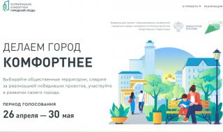 Осталось 4 дня до завершения Всероссийского голосования по выбору дизайн-проектов для будущего благоустройства в 2022 году