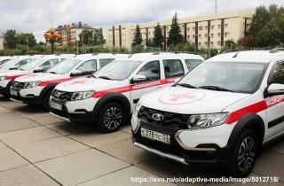 Учреждения здравоохранения Гусь-Хрустального получили новые автомобили