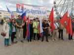 Делегация из Гусь-Хрустального приняла участие в митинге ко Дню воссоединения территорий Донбасса с Россией