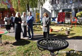 Новая универсальная спортивная площадка появилась на территории детского сада №38 Новая универсальная спортивная площадка появилась на территории детского сада №38