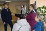 Глава города Гусь-Хрустального встретился с семьями переселенцев  из Донбасса