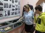 Сотрудники МО МВД России «Гусь - Хрустальный» организовали для подростков экскурсию в музей истории городской полиции