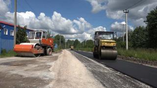 В Гусь-Хрустальном ремонт дорог в самом разгаре