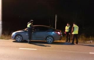 Инспекторы ГИБДД и представители дружины «Дорожный надзор» провели рейд по выявлению нетрезвых водителей