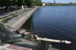 НЕсвежие новости: гусевчане вновь бросают мусор (!) в городское озеро