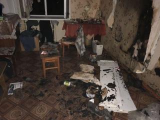 Жители города Гусь-Хрустального предотвратили развитие пожара в квартире