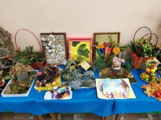 В детских садах Гусь-Хрустального продолжаются выставки на тему «Природа и фантазии»